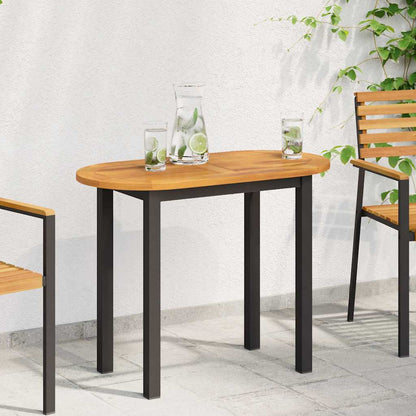 vidaXL Tischplatte Öl-Natur 90 x 45 x 2 cm Massivholz Akazie
