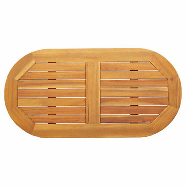 vidaXL Tischplatte Öl-Natur 90 x 45 x 2 cm Massivholz Akazie