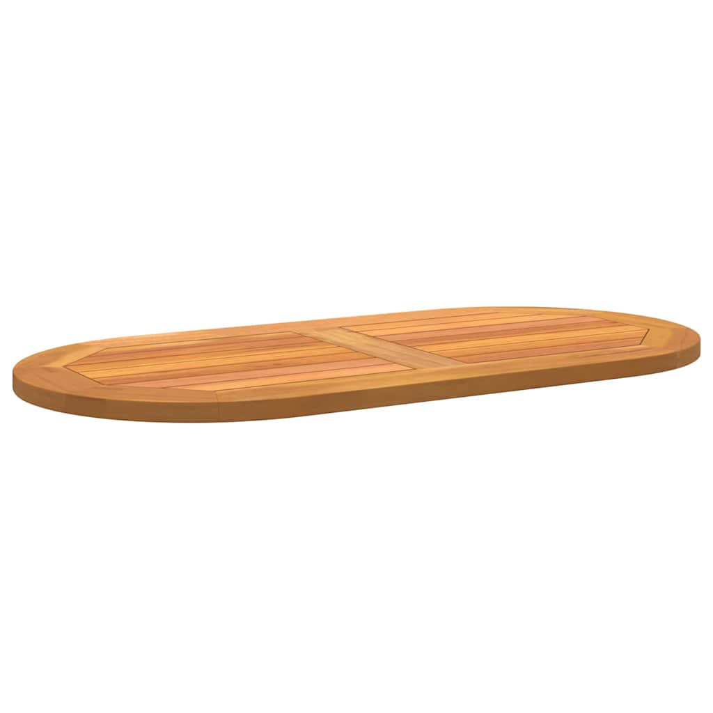 vidaXL Tischplatte Öl-Natur 90 x 45 x 2 cm Massivholz Akazie
