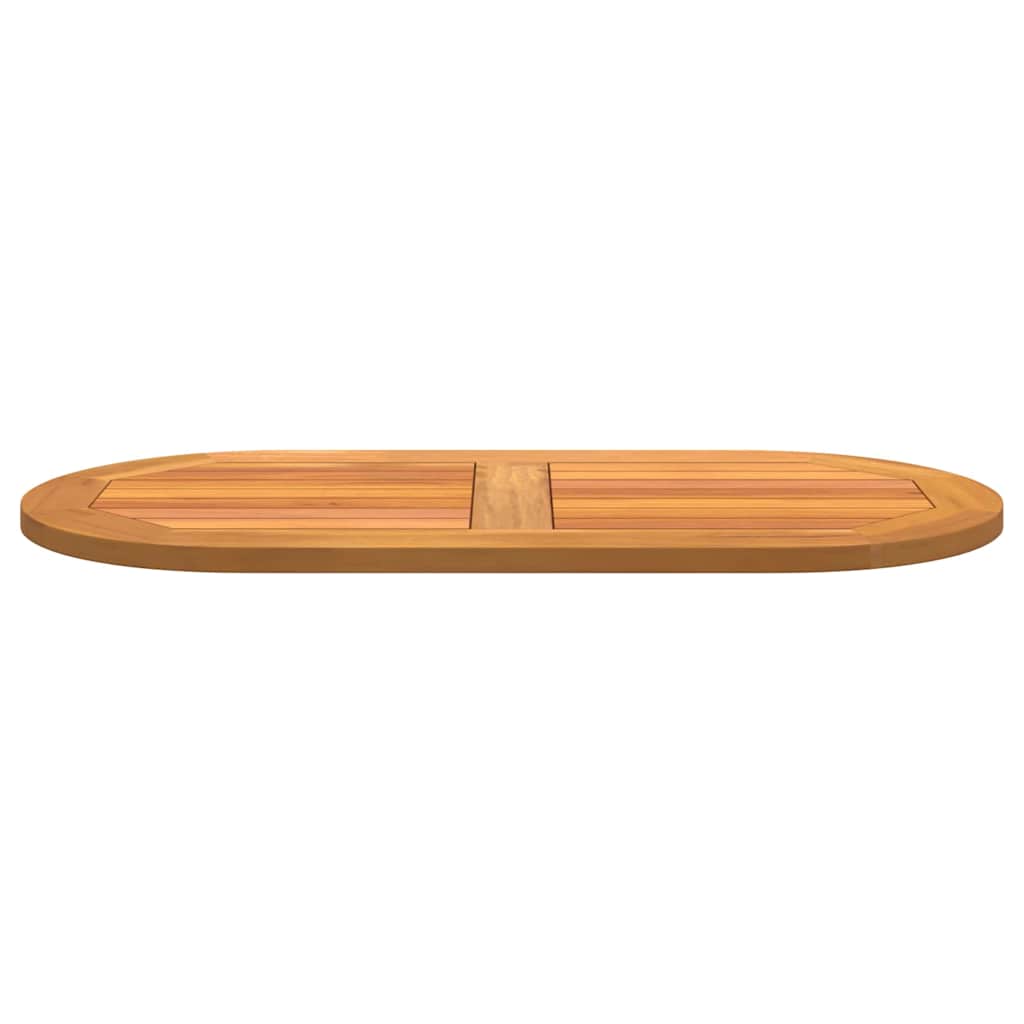 vidaXL Tischplatte Öl-Natur 90 x 45 x 2 cm Massivholz Akazie