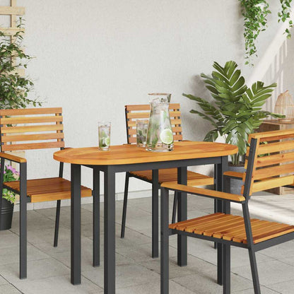 vidaXL Tischplatte Öl-Natur 100 x 50 x 2 cm Massivholz Akazie