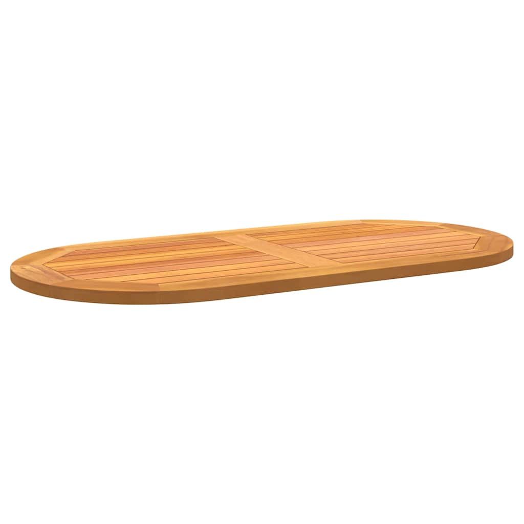 vidaXL Tischplatte Öl-Natur 100 x 50 x 2 cm Massivholz Akazie