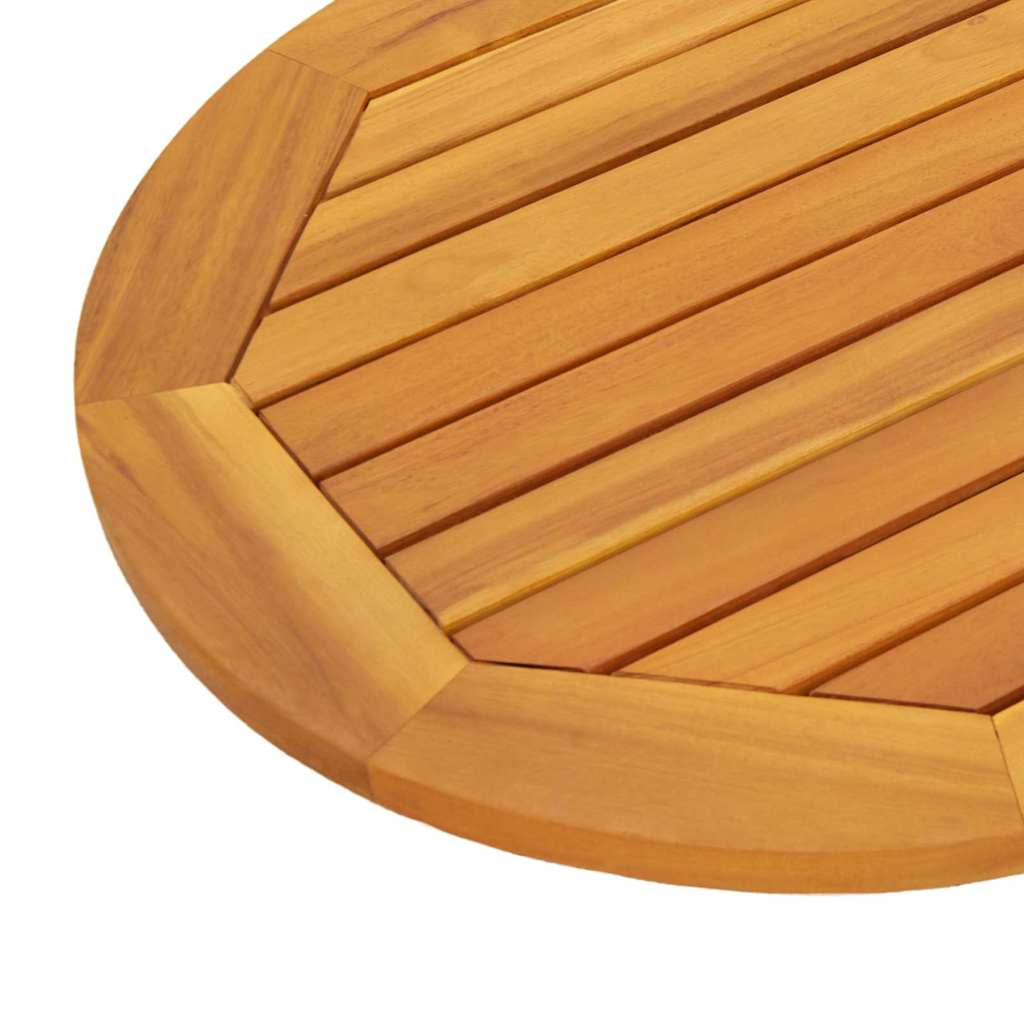 vidaXL Tischplatte Öl-Natur 110 x 55 x 2 cm Massivholz Akazie