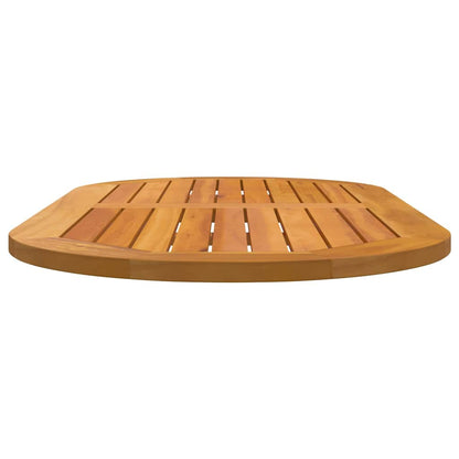 vidaXL Tischplatte Öl-Natur 110 x 55 x 2 cm Massivholz Akazie