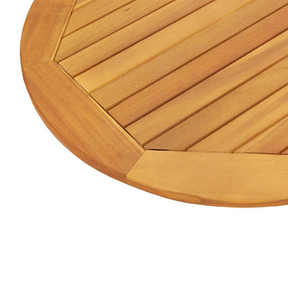 vidaXL Tischplatte Braun 120 x 70 x 2 cm Akazie Massivholz
