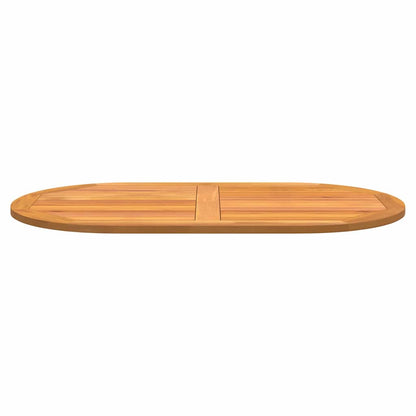 vidaXL Tischplatte Braun 120 x 70 x 2 cm Akazie Massivholz