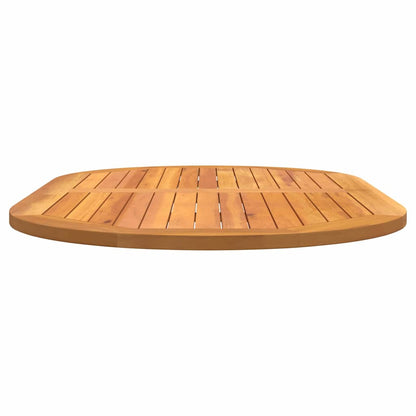 vidaXL Tischplatte Braun 120 x 70 x 2 cm Akazie Massivholz