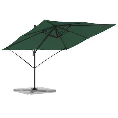 Roma Parasol Grün 286 x 284 x 265 cm Aluminium und Polyester