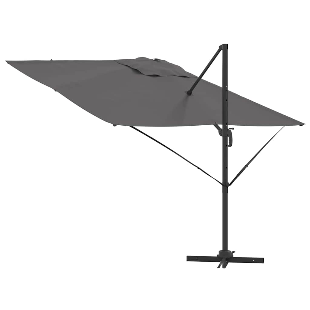 vidaXL Roma Parasol Anthrazit 286 x 284 x 265 cm