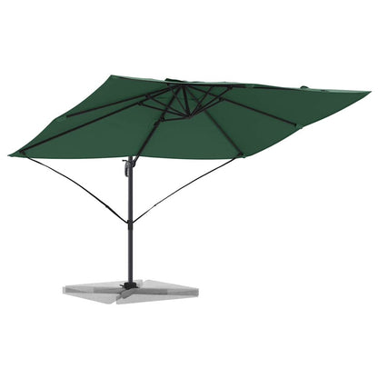 vidaXL Sonnenschirm Grün 351 x 250 x 260 cm Polyester und Aluminium