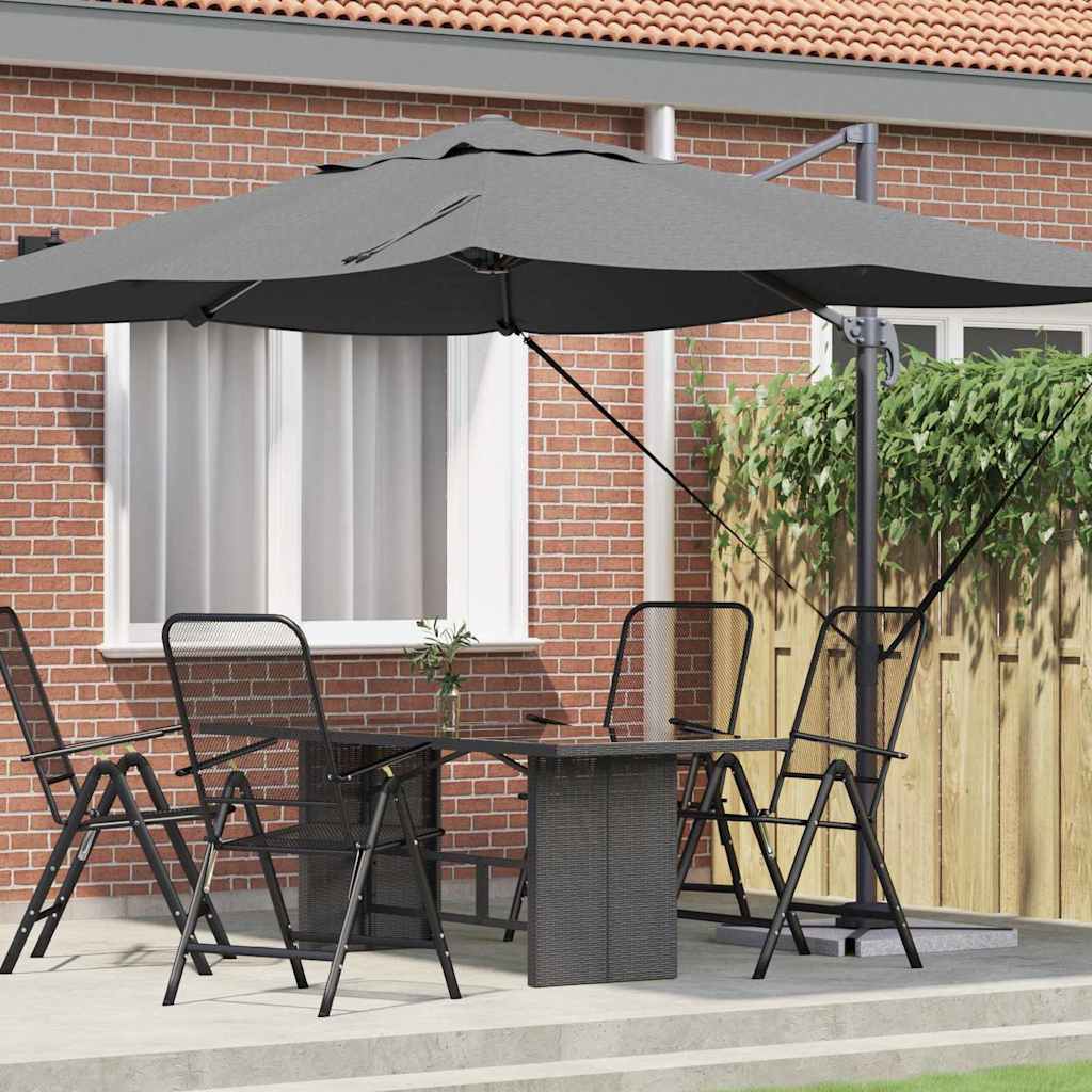 vidaXL Sonnenschirm Anthrazit 351 x 250 x 260 cm