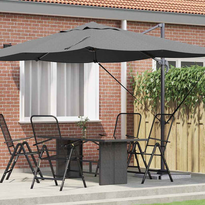 vidaXL Sonnenschirm Anthrazit 351 x 250 x 260 cm