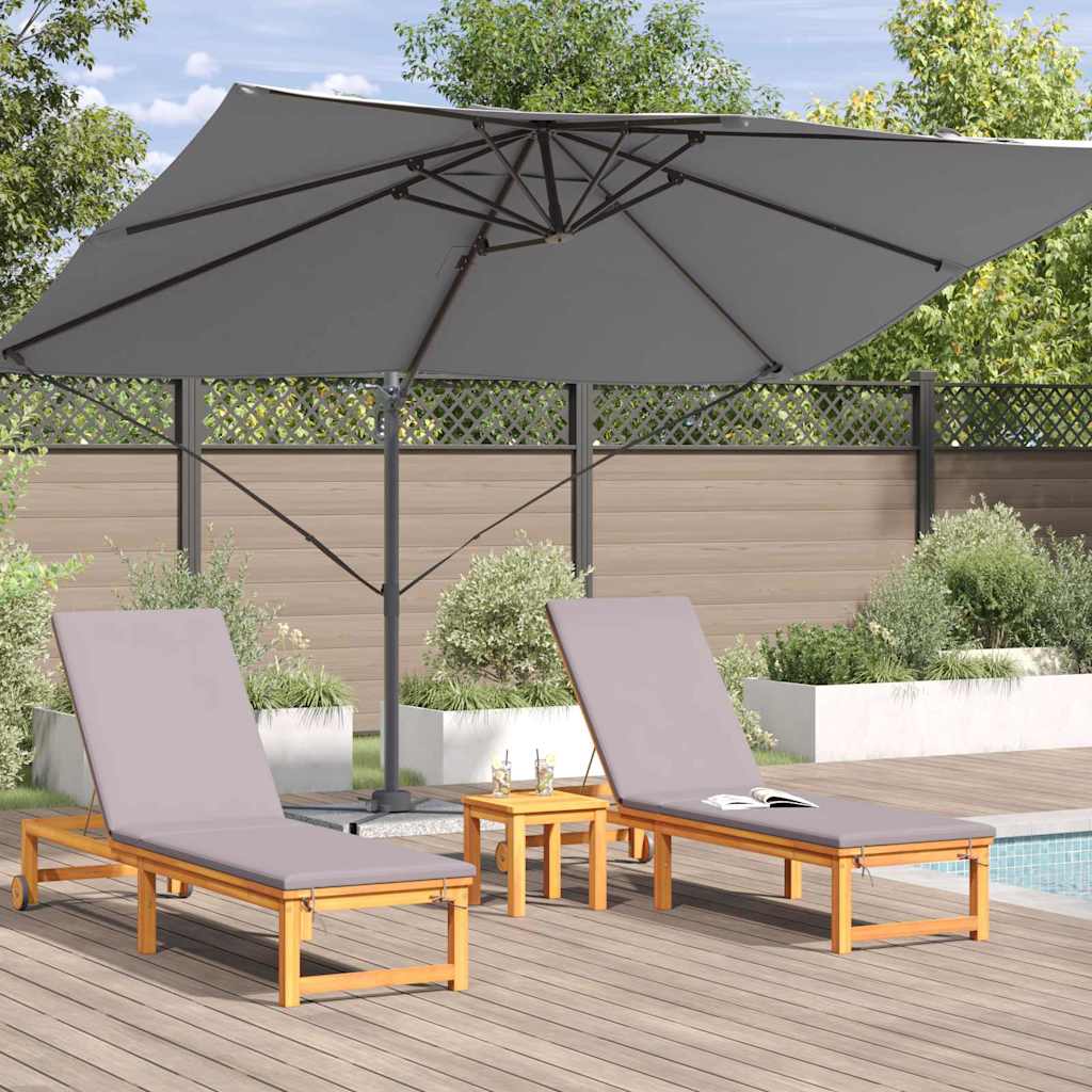 vidaXL Sonnenschirm Anthrazit 351 x 250 x 260 cm