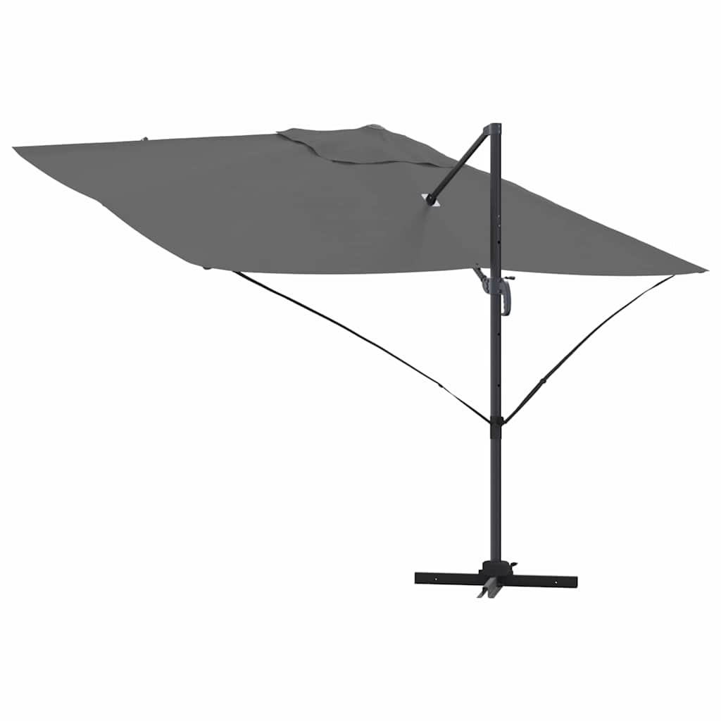 vidaXL Sonnenschirm Anthrazit 351 x 250 x 260 cm