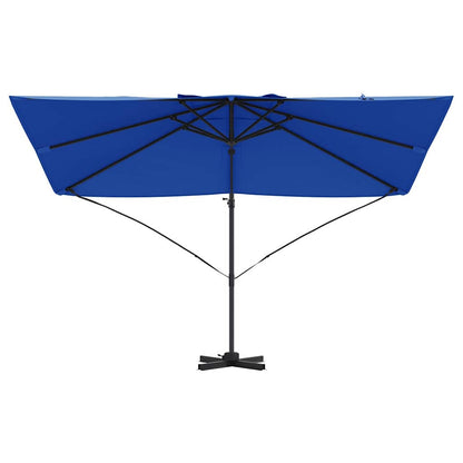 Sonnenschirm Azurblau 351 x 250 x 260 cm