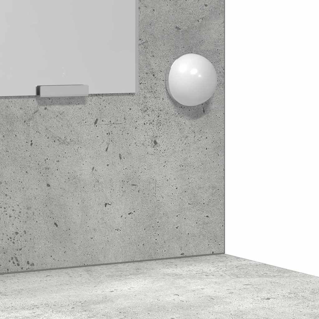 Schminktisch mit Tür 2 pcs Grau 50 x 41 x 135 cm Holzwerkstoff