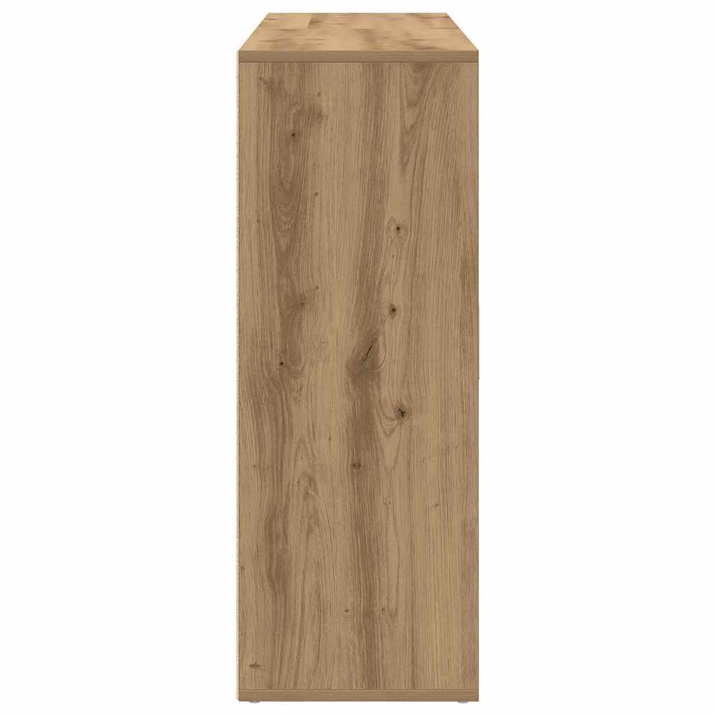 vidaXL Sideboard 2 pcs Artisan-Eiche 60 x 31 x 84 cm Holzwerkstoff