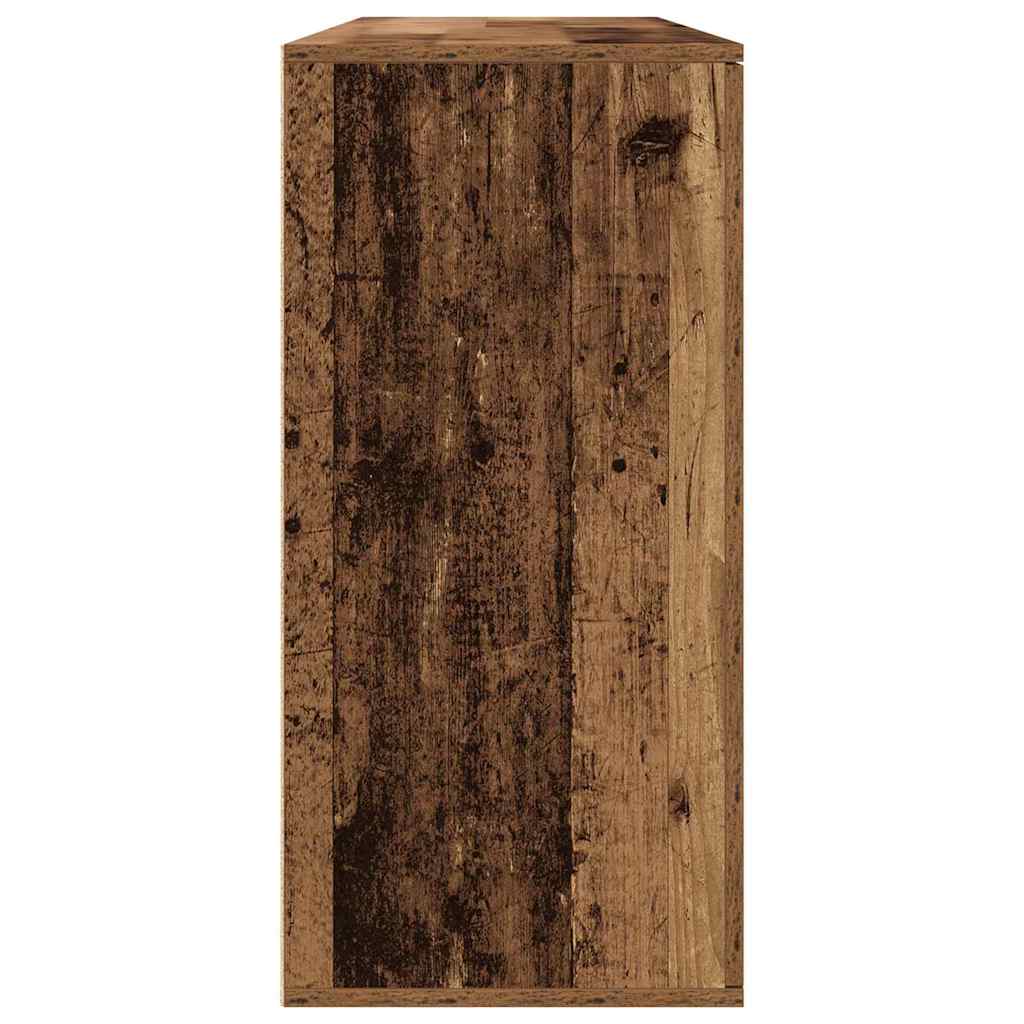 Sideboard 2 pcs Altholz 79 x 38 x 80 cm Holzwerkstoff