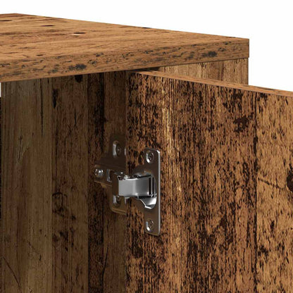 vidaXL Highboard Altholz 80 x 33 x 150 cm Holzwerkstoff