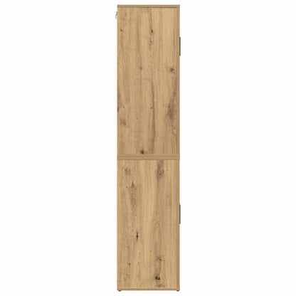 vidaXL Highboard Artisan-Eiche 80 x 33 x 150 cm Holzwerkstoff