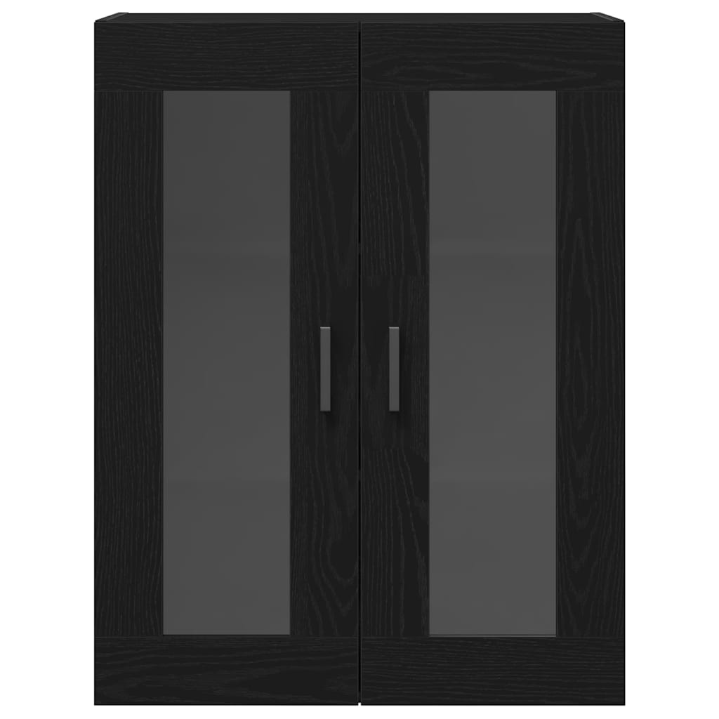 vidaXL Highboard 2 pcs Schwarz Eichen-Optik 69,5 x 34 x 180 cm