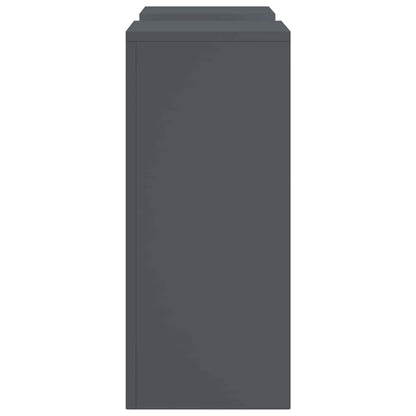 Pflanzenständer 2 pcs Anthrazit 24 x 24 x 55 cm Stahl