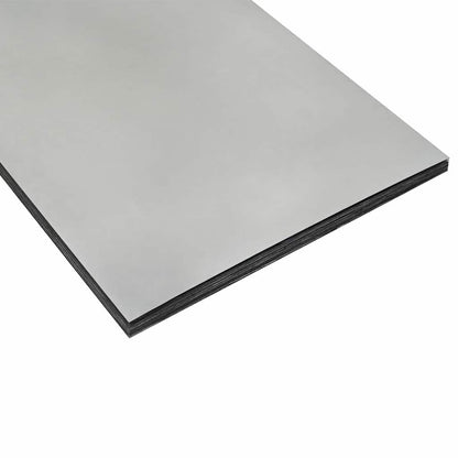 vidaXL Garten-Pflanzgefäß Silber 90 x 90 x 35 cm Verzinkter Stahl