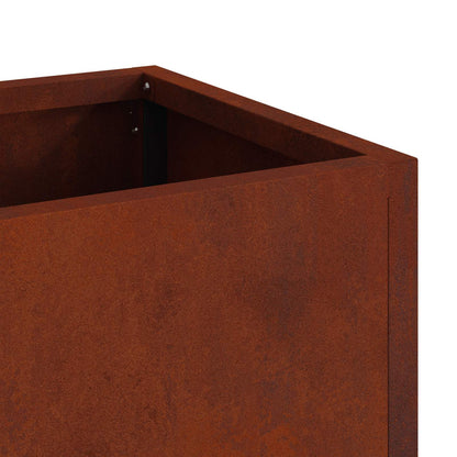 vidaXL Hochbeet Gartenpflanzer Rostig 60 x 26 x 45 cm Wetterfeststahl