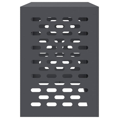 Klimaanlagenabdeckung Anthrazit 100 x 50 x 70 cm Stahl