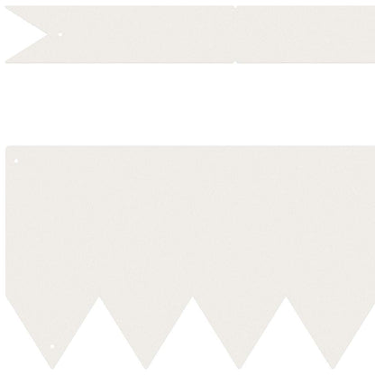 Raseneinfassung 50 pcs Weiß 100 x 0,05 x 20 cm