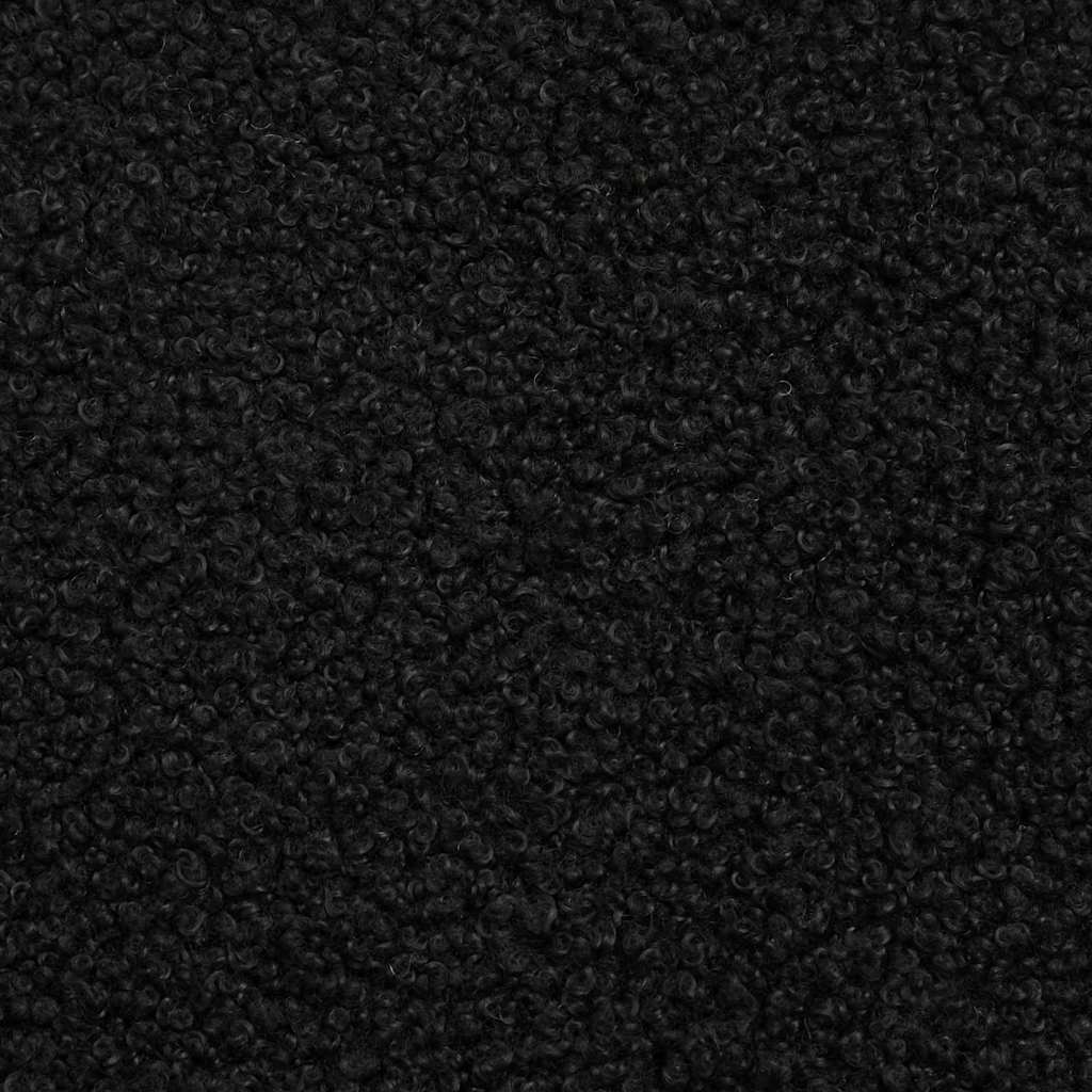 vidaXL Sessel Schwarz 62 x 67 x 95,5 cm Sherpa-Stoff