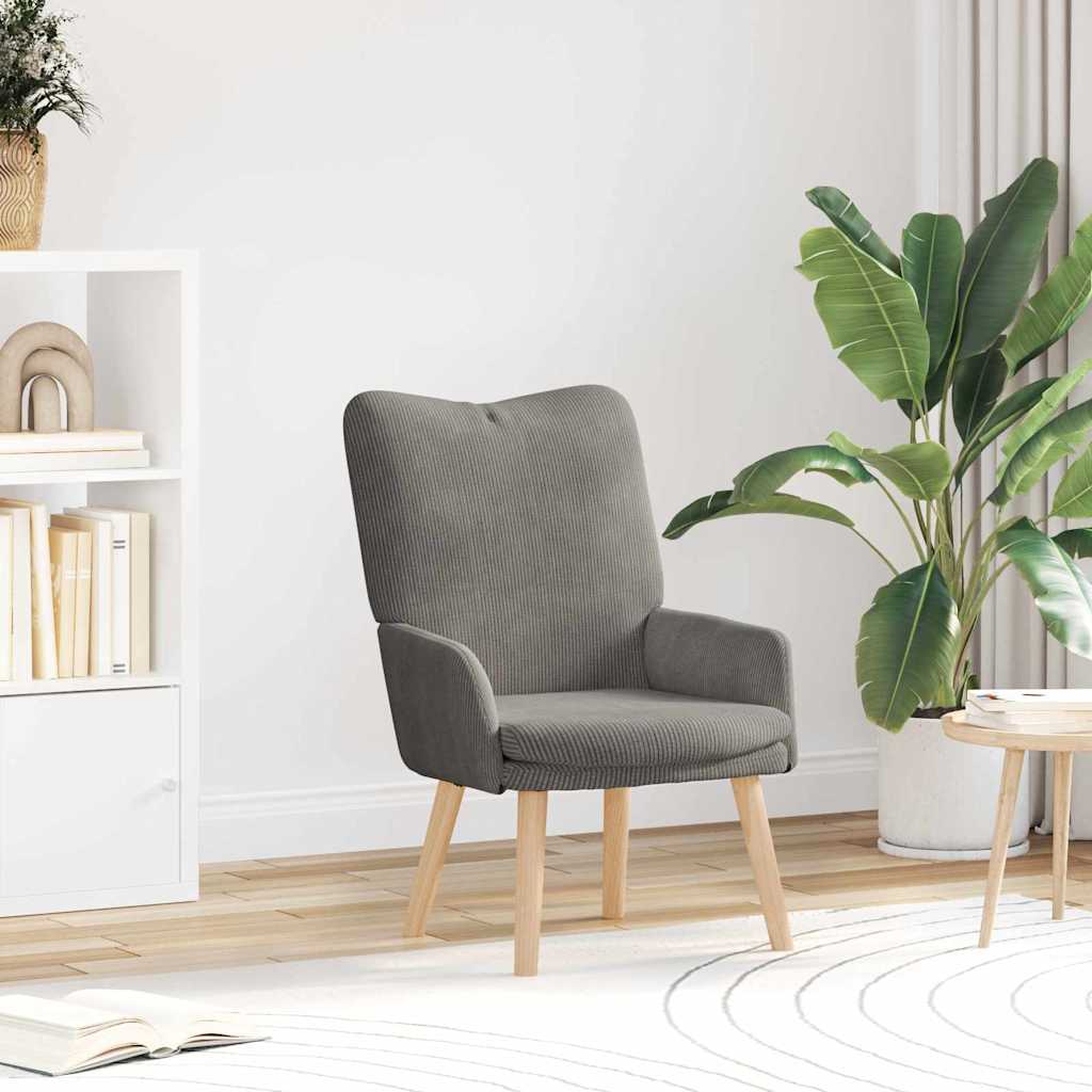 Sessel Hellgrau 63 x 67 x 94 cm Stoff