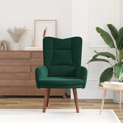 vidaXL Sessel Dunkelgrün 63 x 67 x 94 cm Samt
