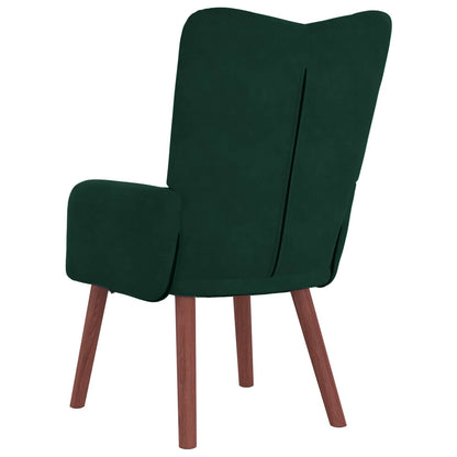 vidaXL Sessel Dunkelgrün 63 x 67 x 94 cm Samt