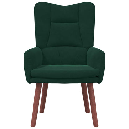 vidaXL Sessel Dunkelgrün 63 x 67 x 94 cm Samt
