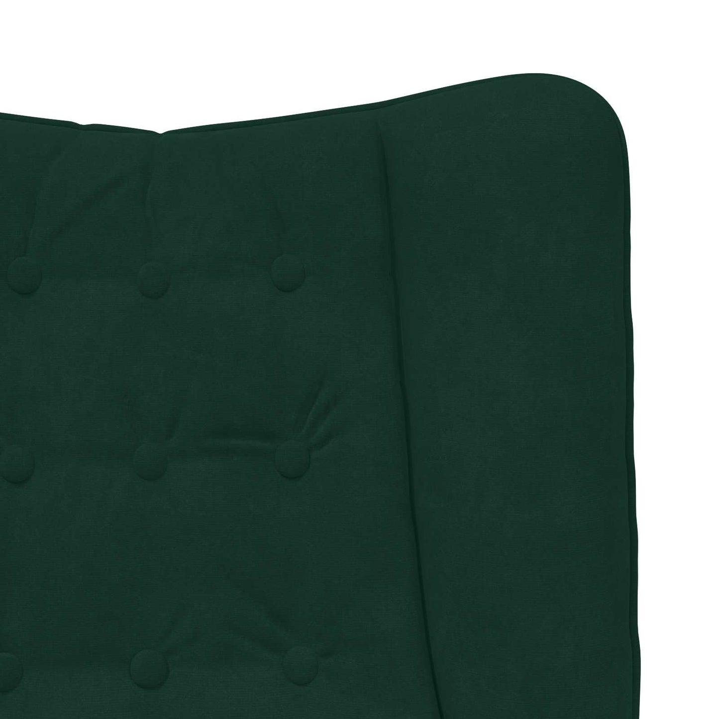 vidaXL Sessel Dunkelgrün 63 x 67 x 94 cm Samt