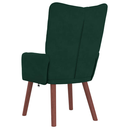 vidaXL Sessel Dunkelgrün 63 x 67 x 94 cm Samt