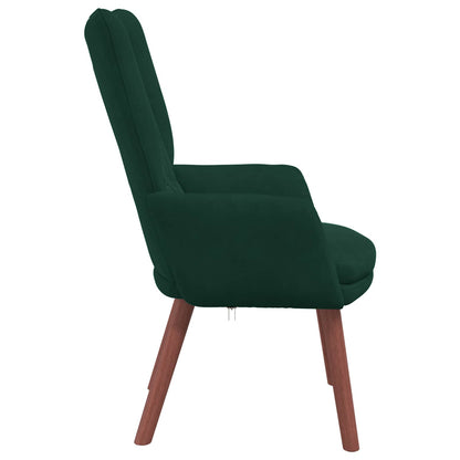 vidaXL Sessel Dunkelgrün 63 x 67 x 94 cm Samt