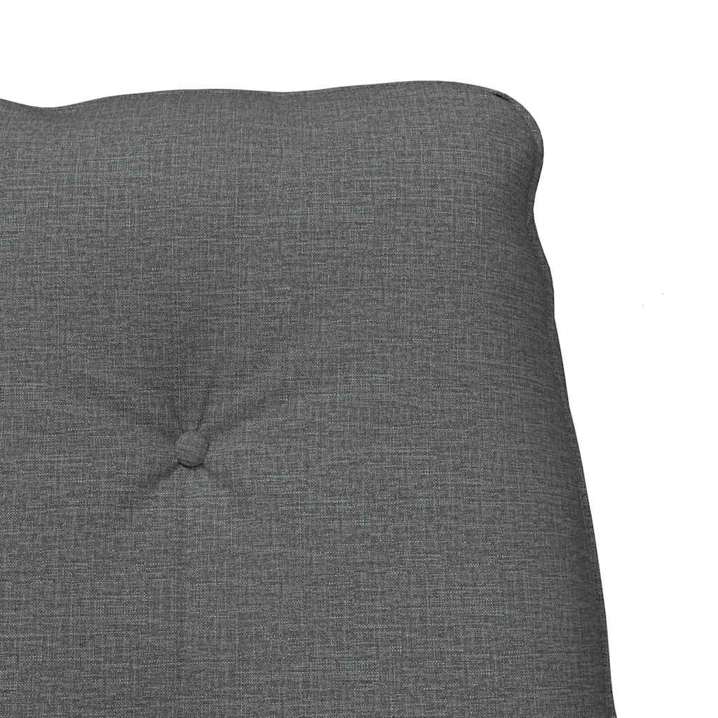 vidaXL Sessel Dunkelgrau 69 x 74 x 93 cm Stoff und Sperrholz