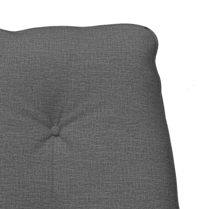 vidaXL Sessel Dunkelgrau 69 x 74 x 93 cm Stoff und Sperrholz