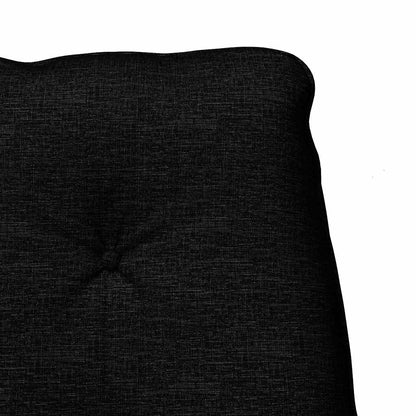 Sessel Schwarz 69 x 74 x 93 cm Stoff und Sperrholz