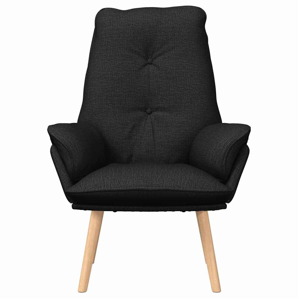 Sessel Schwarz 69 x 74 x 93 cm Stoff und Sperrholz