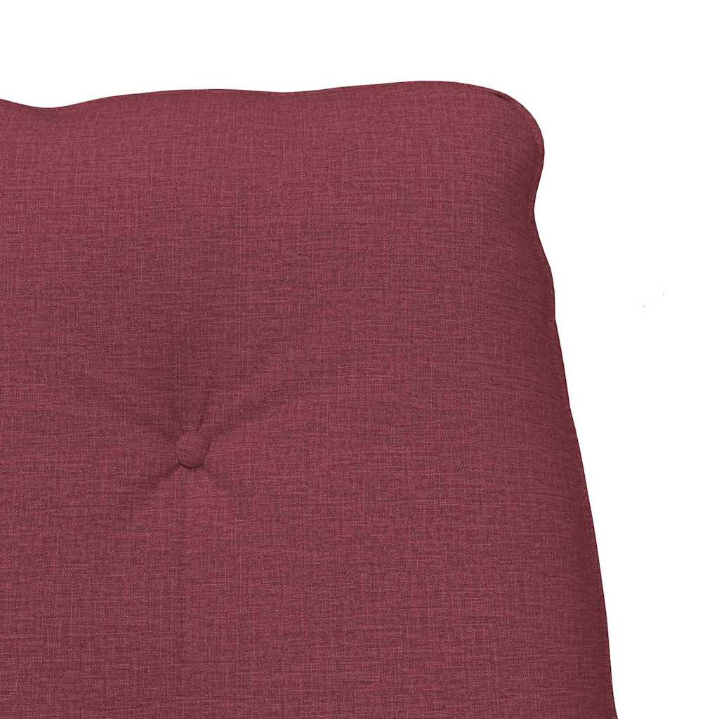 vidaXL Sessel Weinrot 69 x 74 x 93 cm Stoff und Sperrholz