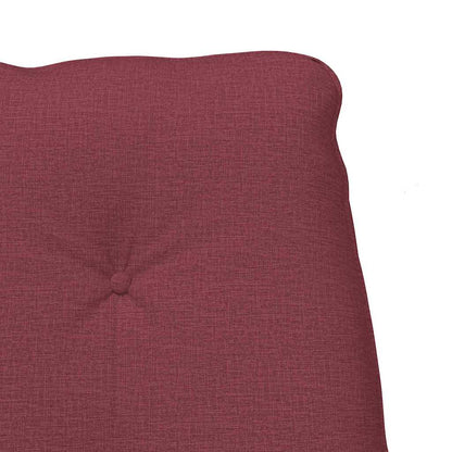 vidaXL Sessel Weinrot 69 x 74 x 93 cm Stoff und Sperrholz