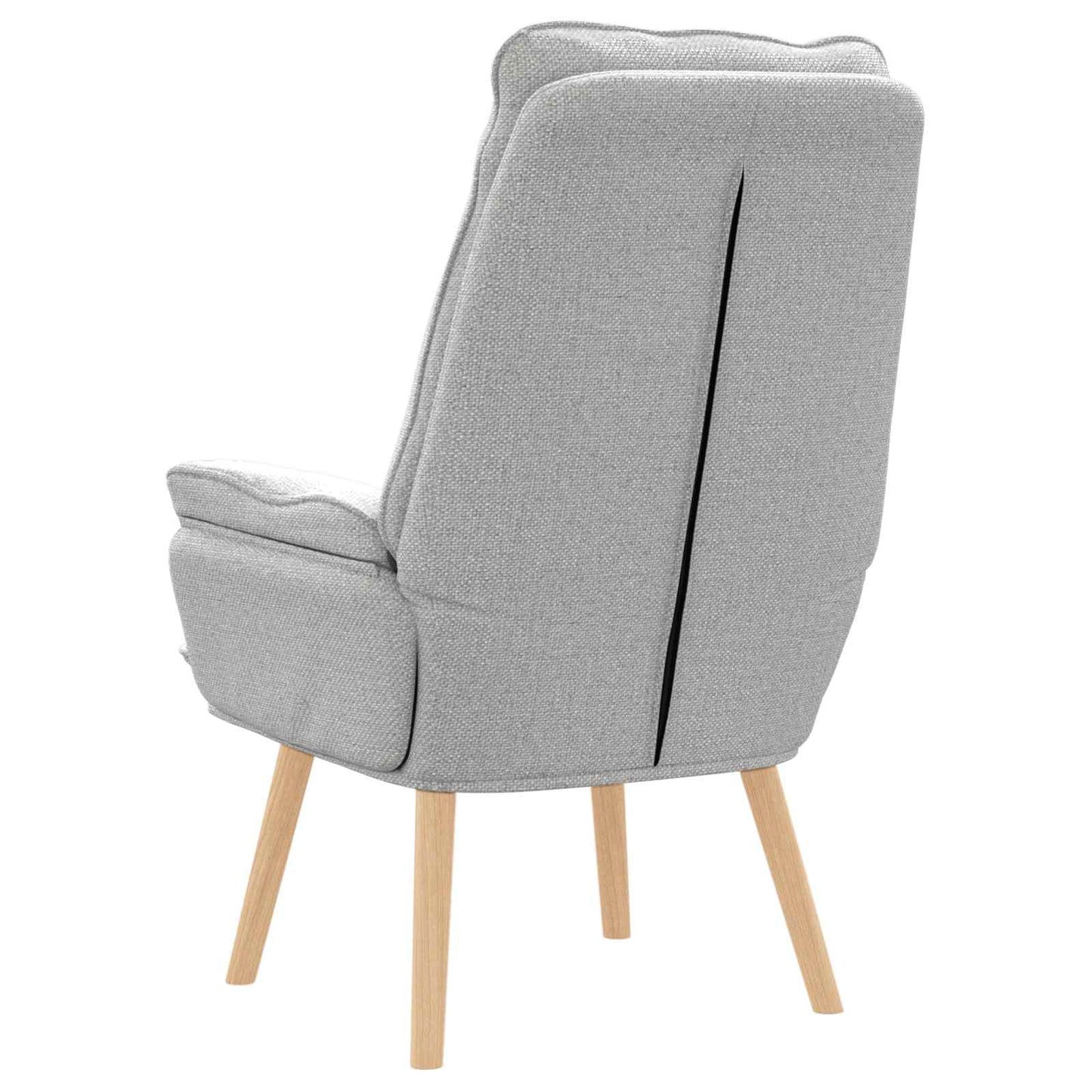 vidaXL Sessel Wolkengrau 69 x 74 x 93 cm Stoff und Sperrholz