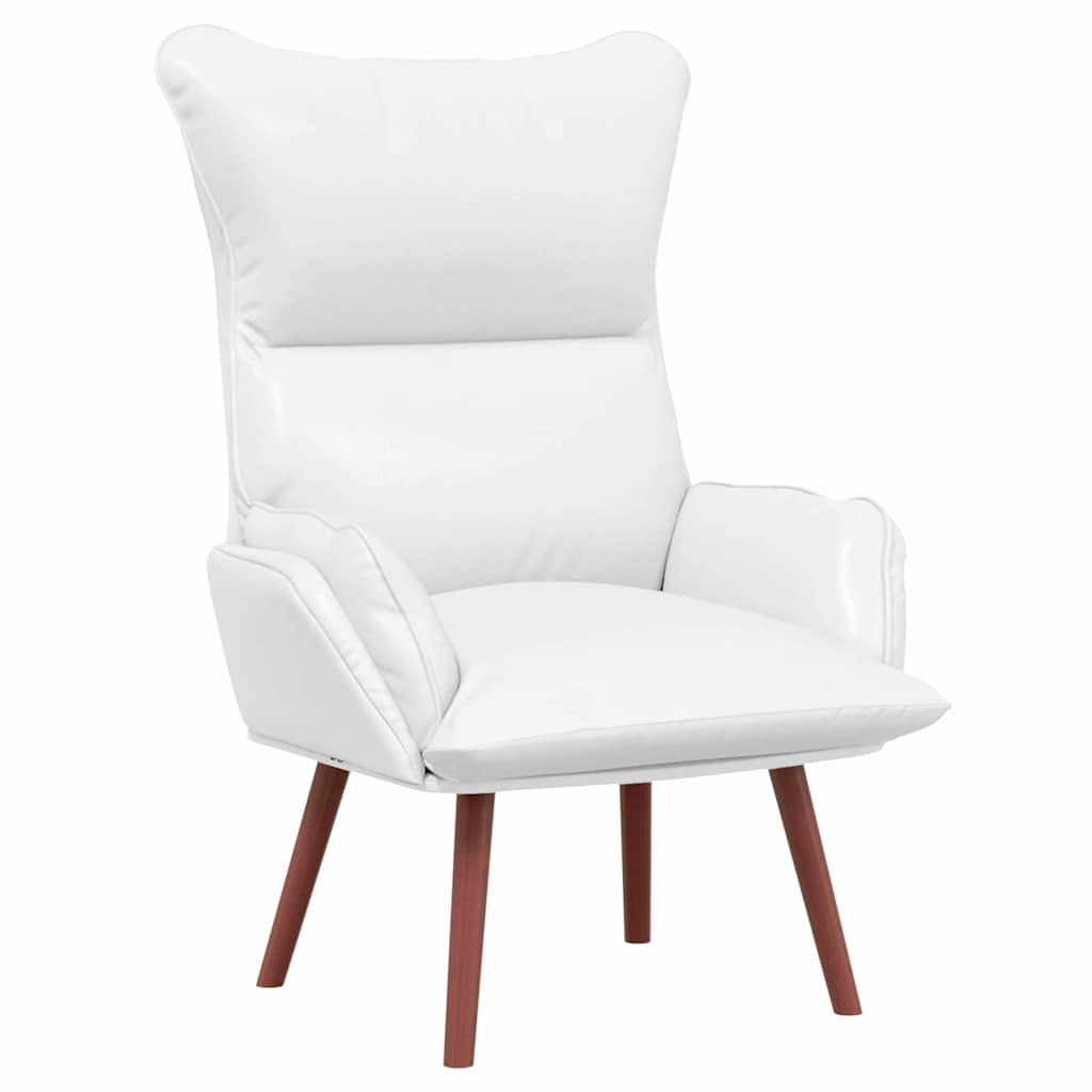 vidaXL Sessel Weiß 69 x 74 x 93 cm Kunstleder
