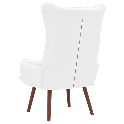 vidaXL Sessel Weiß 69 x 74 x 93 cm Kunstleder