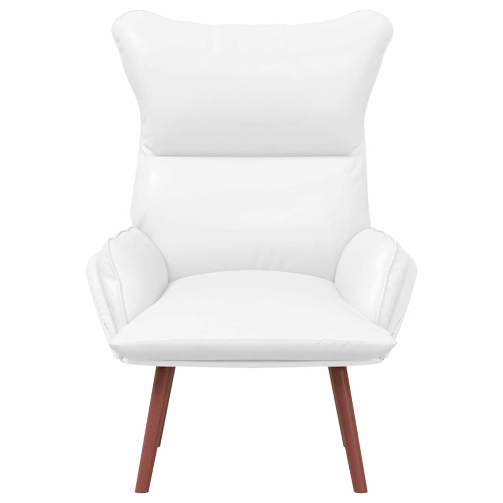 vidaXL Sessel Weiß 69 x 74 x 93 cm Kunstleder