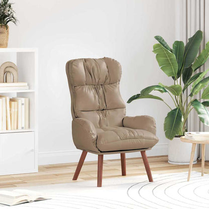 vidaXL Fauteuil cappuccino 69 x 74 x 93 cm similicuir