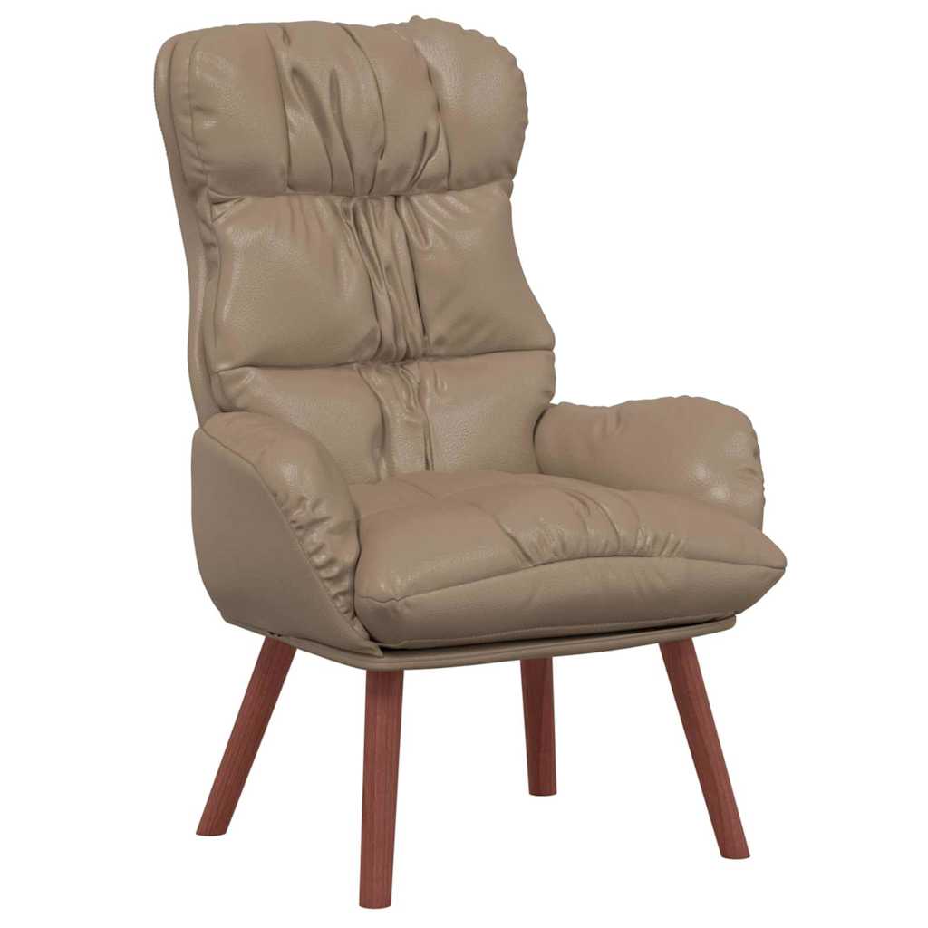 vidaXL Fauteuil cappuccino 69 x 74 x 93 cm similicuir